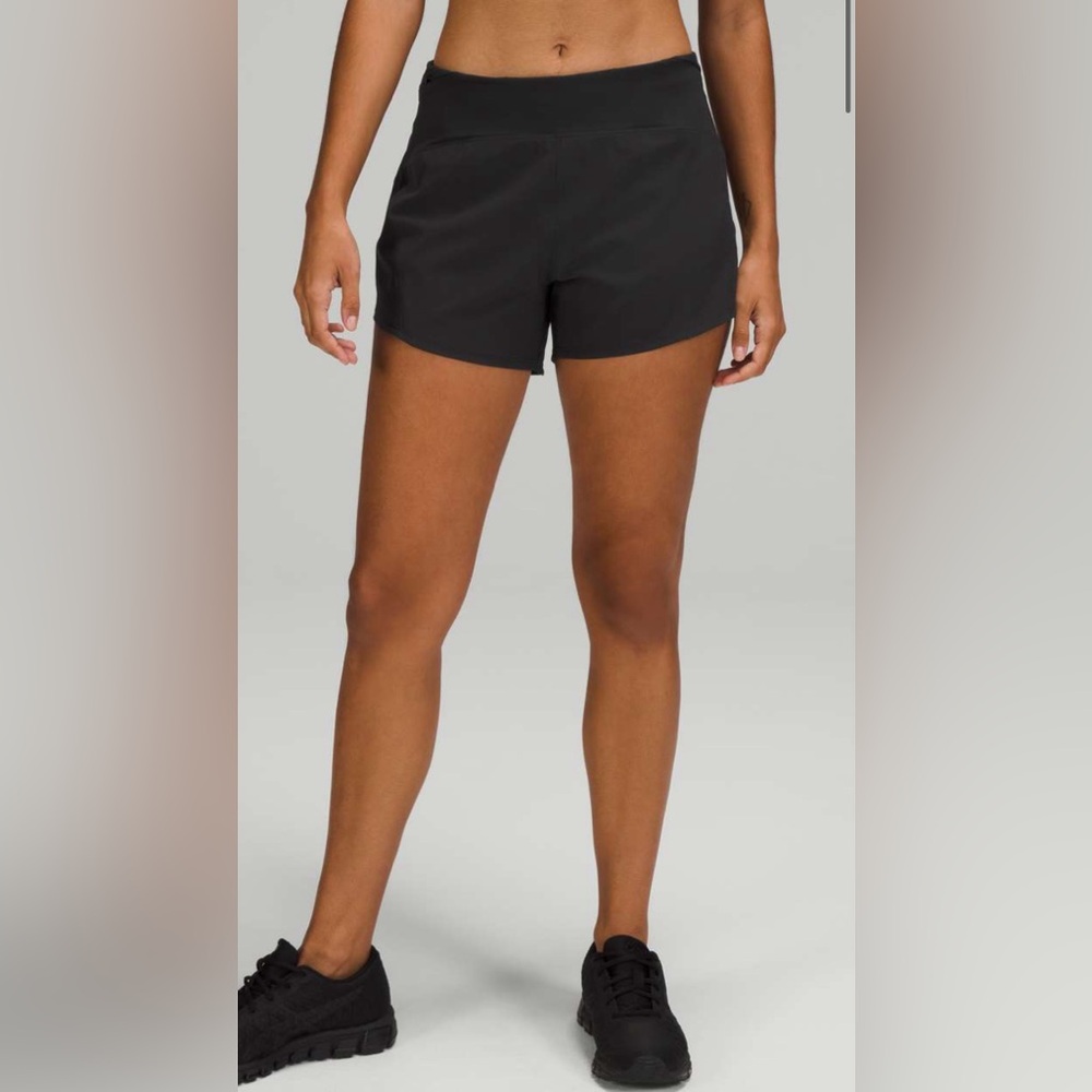 Lululemon Essential Running High Rise Shorts 4”